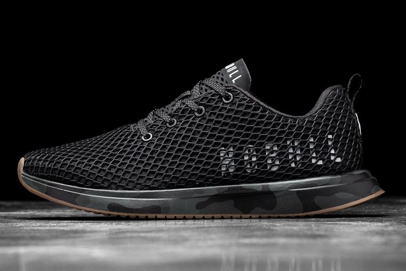 Men's Nobull Night Camo Mesh Running Shoes Camo | SG A2119H